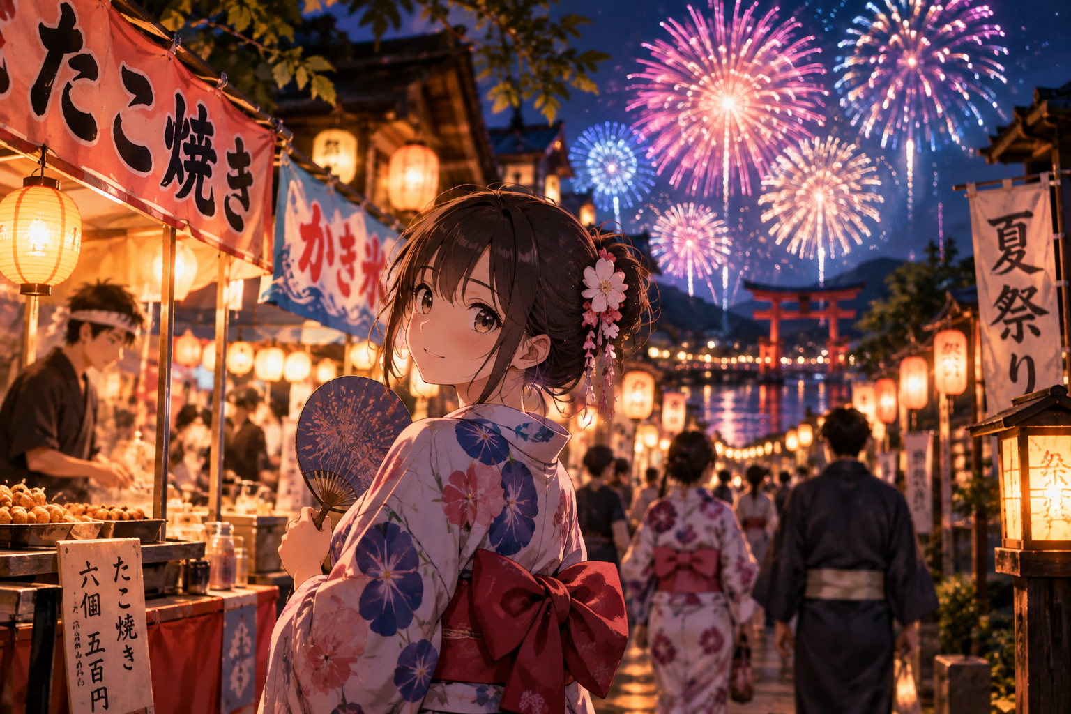 festival musim panas Jepang